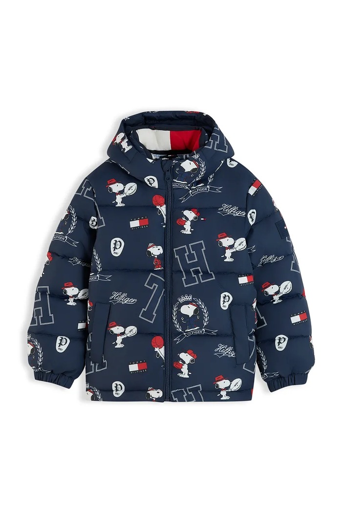 Tommy Hilfiger kurtka pikowana dziecięca KS0KS00762.74.122.9BY2 granatowy AW26