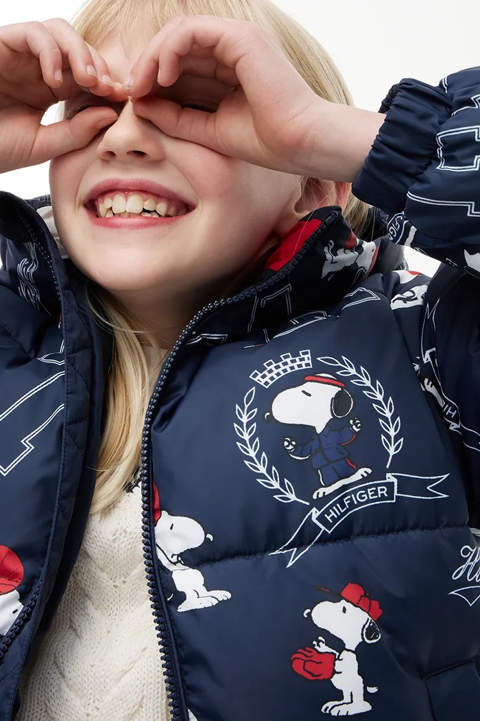 Tommy Hilfiger kurtka pikowana dziecięca KS0KS00762.74.122.9BY2