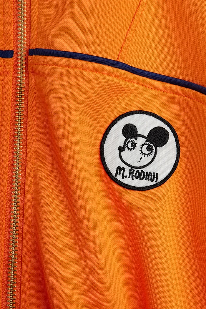 Mini Rodini kurtka dziecięca pomarańczowy 26720107
