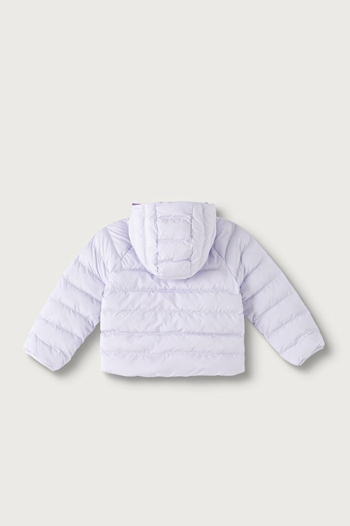 Chłopiec The North Face Kurtka dwustronna dziecięca KID REVERSIBLE PERRITO HOODED JACKET NF0A88VJNNO1 fioletowy