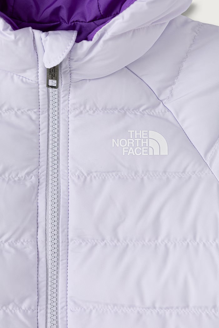 Kurtka dwustronna dziecięca KID REVERSIBLE PERRITO HOODED JACKET The North Face fioletowy NF0A88VJNNO1