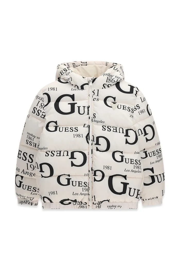 Guess Kurtka pikowana dziecięca biały H6BL05.W4160.9BY2