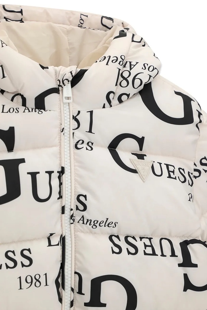 Chłopiec Guess Kurtka pikowana dziecięca H6BL05.W4160.9BY2 biały