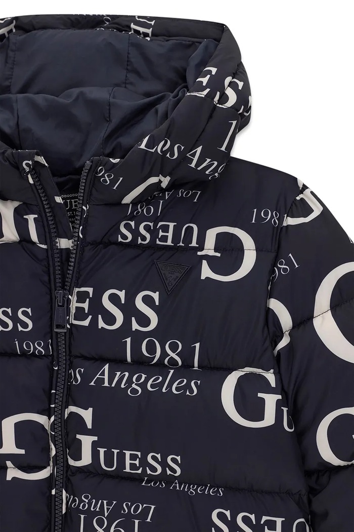 Chłopiec Guess Kurtka pikowana dziecięca H6BL05.W4160.9BY2 granatowy