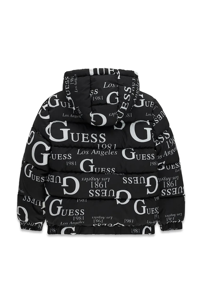 Guess Kurtka pikowana dziecięca H6BL05.W4160.9BY2 czarny AW26