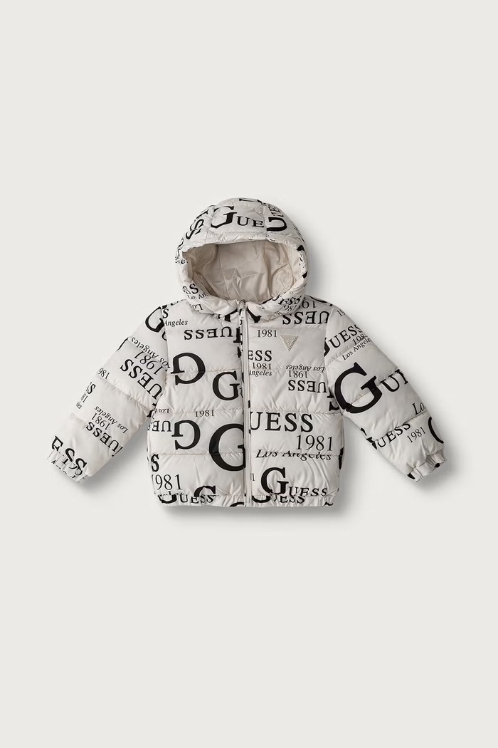 Guess Kurtka pikowana dziecięca beżowy H6BL03.W4100.9BY2