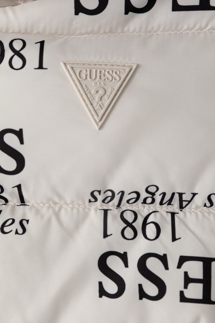 Chłopiec Guess Kurtka pikowana dziecięca H6BL03.W4100.9BY2 beżowy