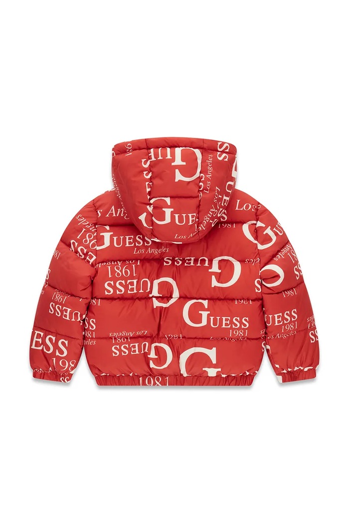 Guess Kurtka pikowana dziecięca H6BL03.W4100.9BY2 czerwony AW26