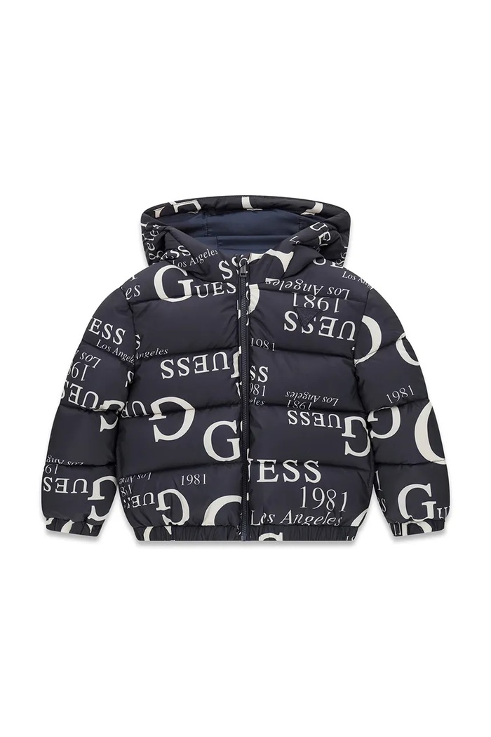 Guess Kurtka pikowana dziecięca granatowy H6BL03.W4100.9BY2