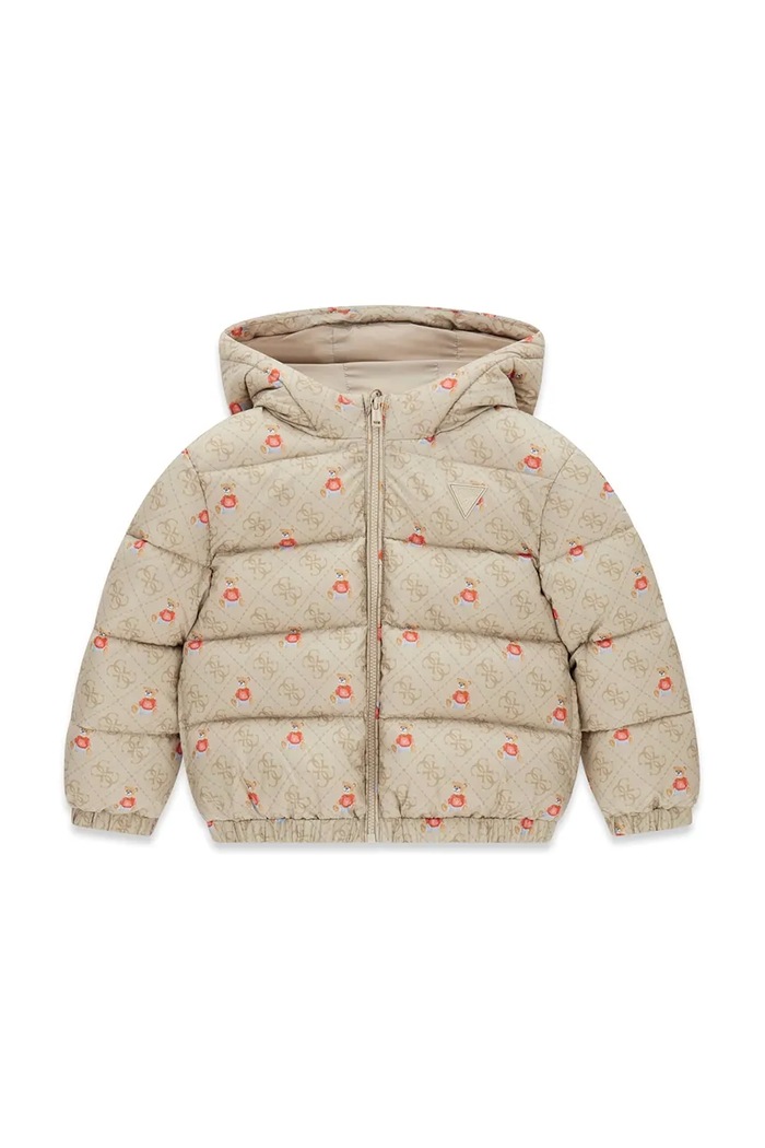Guess Kurtka pikowana dziecięca beżowy H6BL03.W4100.9BY2