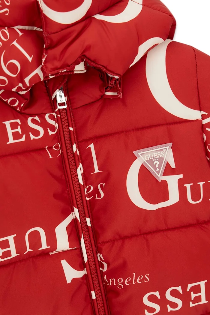 Chłopiec Guess Kombinezon dziecięcy H6BG02.W4053.9BY2 czerwony