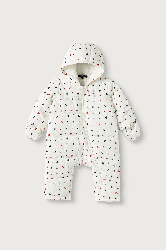 Tommy Hilfiger Salopetă pentru copii bej KN0KN02314.9BY2