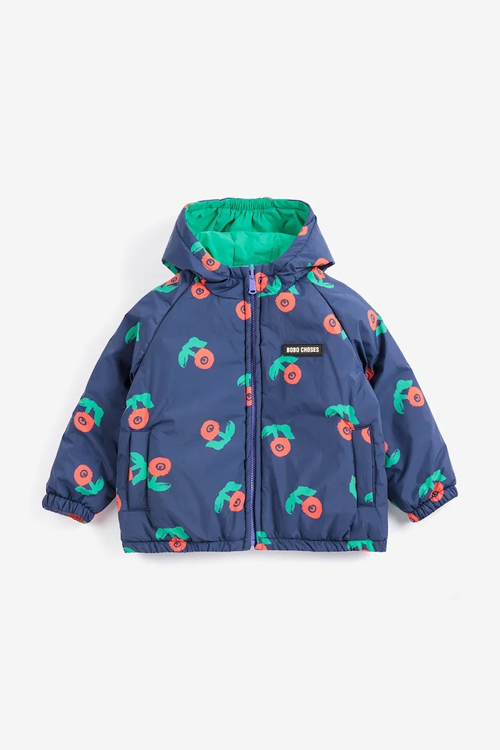 Двустранно яке за деца Stamp Bloom Bobo Choses 226AB097 виолетов