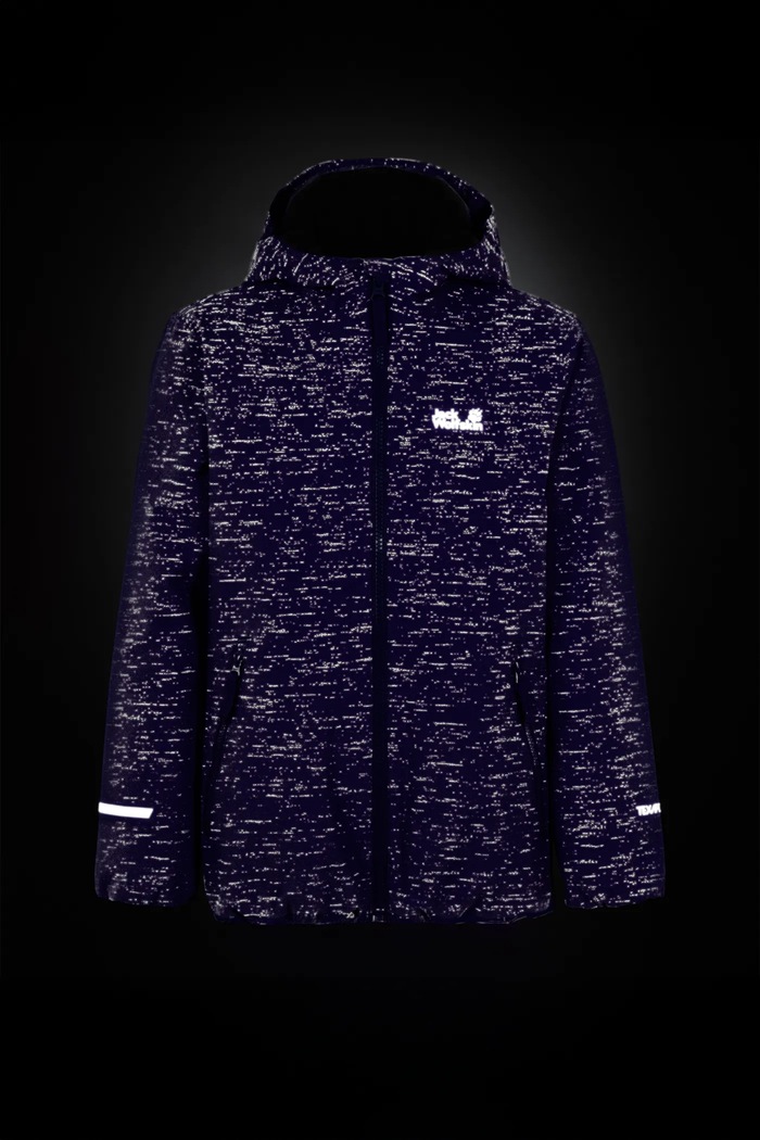 Kurtka dziecięca GO GLOW Jack Wolfskin A66170.104.152 niebieski