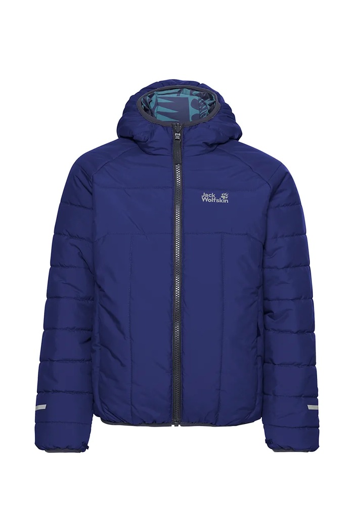 Jack Wolfskin Kurtka dwustronna dziecięca ZENON TWIST A66164.164.176 niebieski AW26