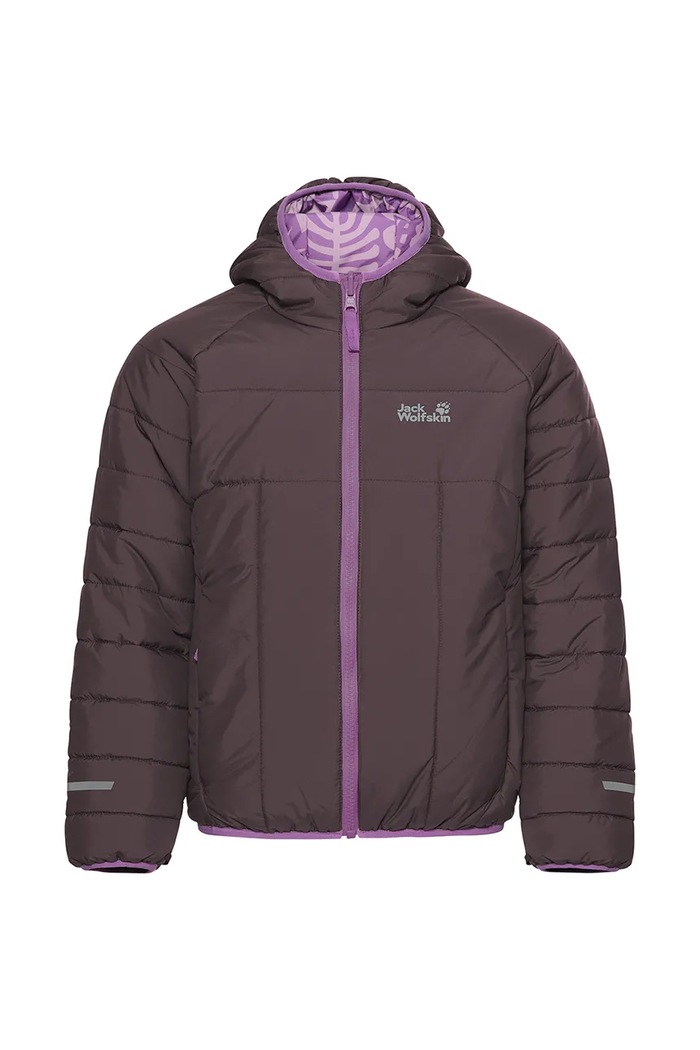 Jack Wolfskin Kurtka dwustronna dziecięca ZENON TWIST A66164.104.152 fioletowy AW26