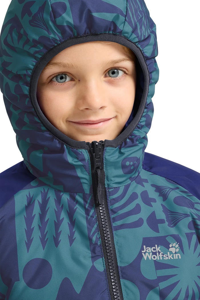 Jack Wolfskin Kurtka dwustronna dziecięca ZENON TWIST A66164.104.152