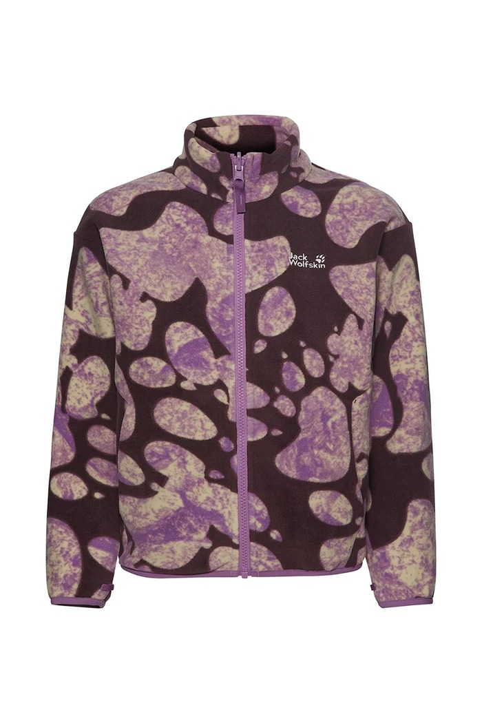 Kurtka 3w1 ICELAND 3IN1 PRINT Jack Wolfskin fioletowy A66161.164.176