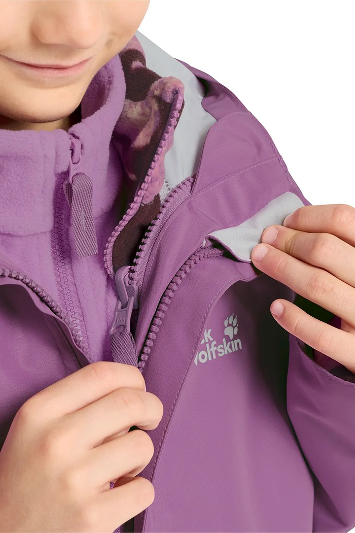 Jack Wolfskin Kurtka 3w1 dziecięca ICELAND 3IN1 PRINT A66161.104.152