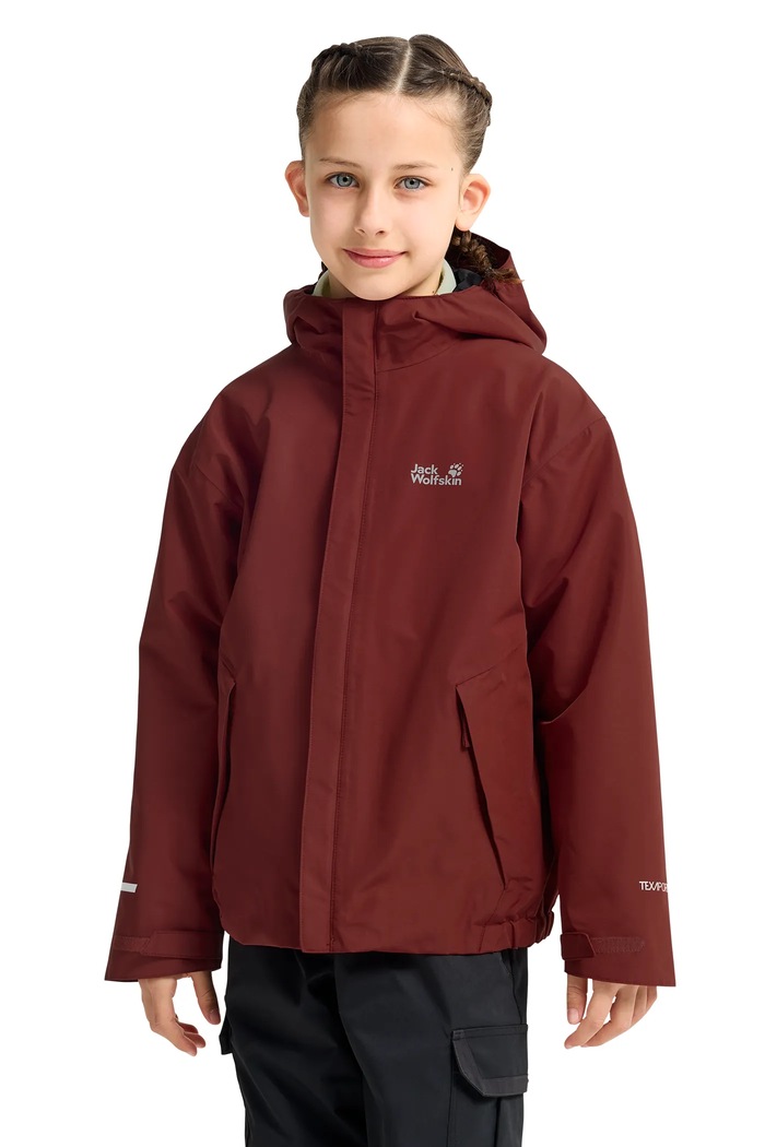 Jack Wolfskin Kurtka 3w1 dziecięca ICELAND 3IN1 PRINT A66161.104.152