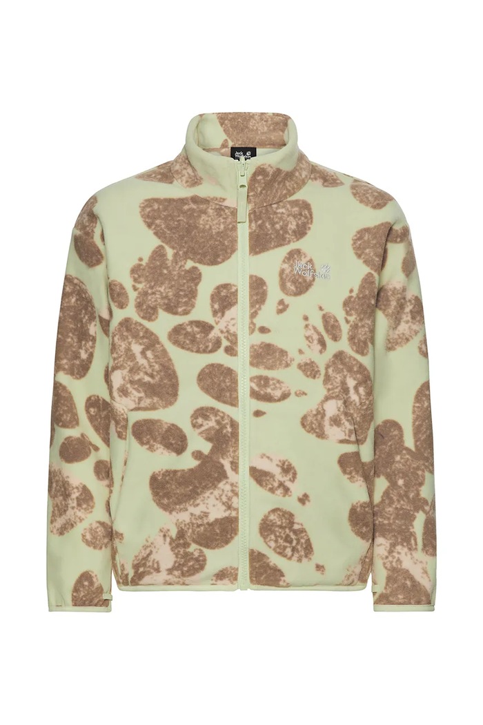 Kurtka 3w1 dziecięca ICELAND 3IN1 PRINT Jack Wolfskin czerwony A66161.104.152