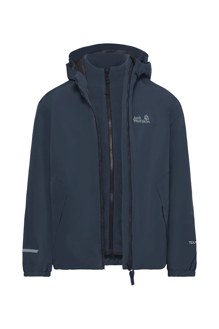Kurtka 3w1 ICELAND 3IN1 Jack Wolfskin A66160.164.176 granatowy