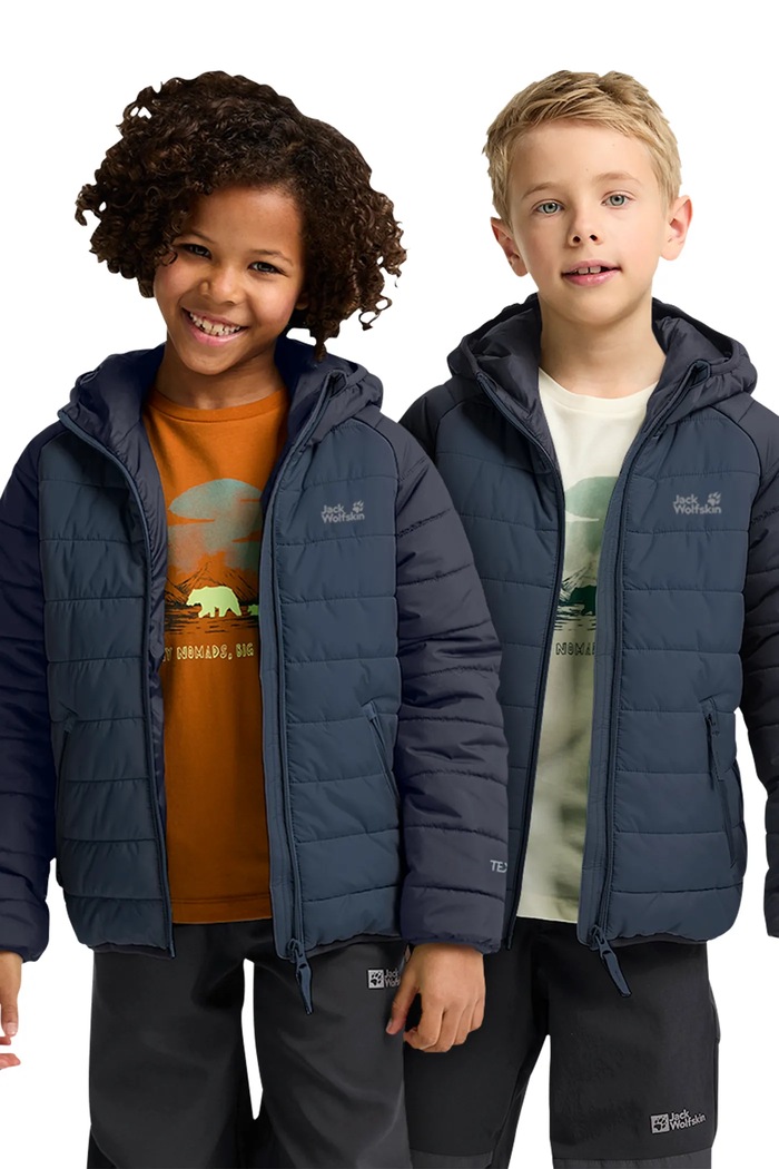 Jack Wolfskin Kurtka dziecięca ZENON granatowy A65455.164.176