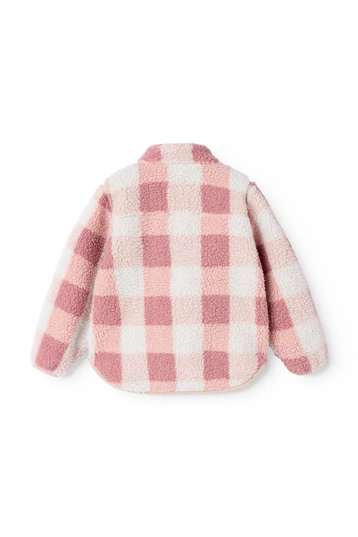 Chłopiec Liewood Kurtka dziecięca Nolan Pile Jacket LW21048.9BY2 różowy