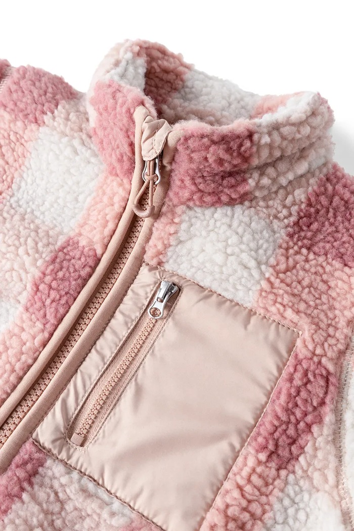 Kurtka dziecięca Nolan Pile Jacket Liewood LW21048.9BY2 różowy