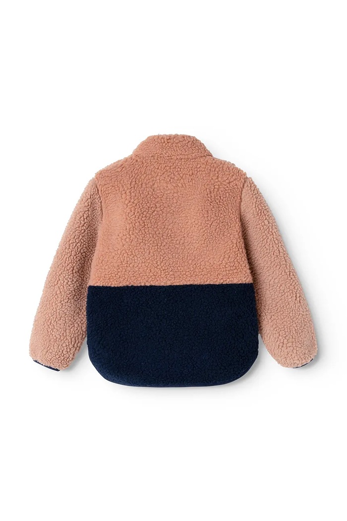 Liewood Kurtka dziecięca Nolan Pile Jacket LW21048.9BY2 różowy AW26