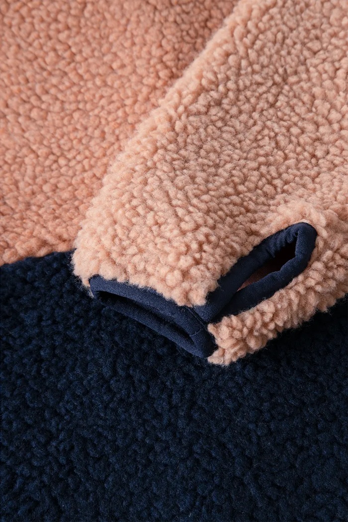 Kurtka dziecięca Nolan Pile Jacket Liewood LW21048.9BY2 różowy