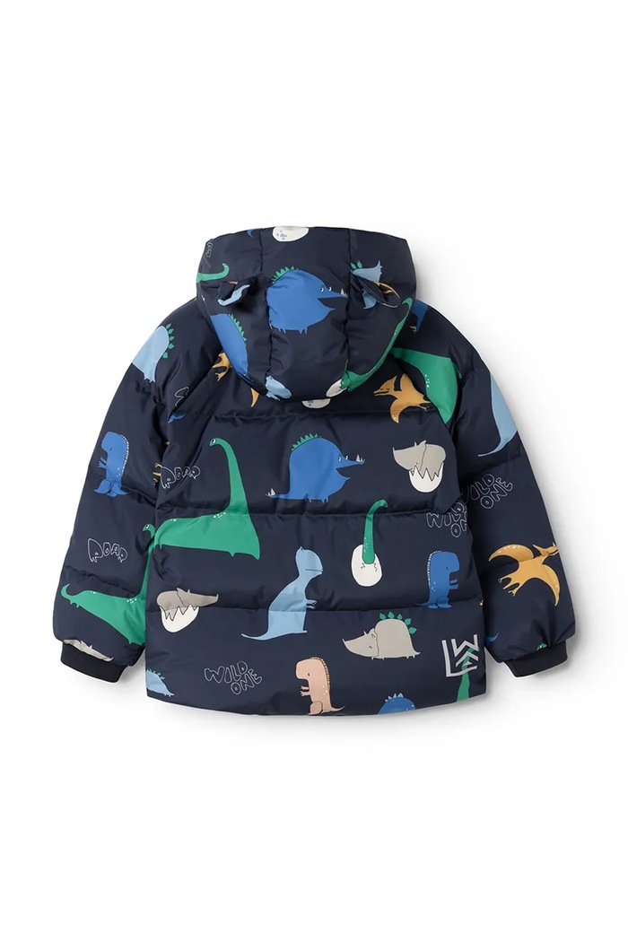 Chłopiec Liewood Kurtka puchowa dziecięca Polle Down Puffer Jacket LW21046.9BY2 granatowy