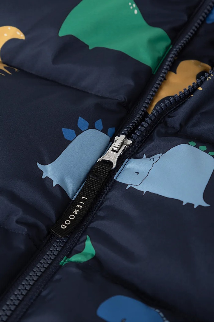 Kurtka puchowa dziecięca Polle Down Puffer Jacket Liewood granatowy LW21046.9BY2