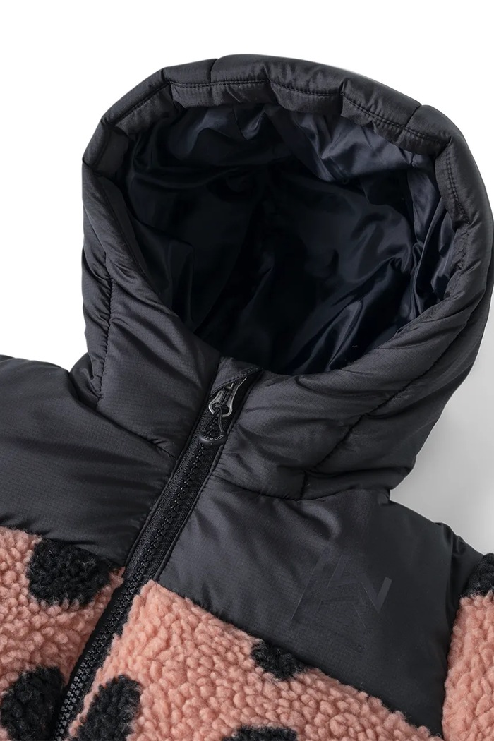Kurtka pikowana dziecięca Niko Pile Jacket Liewood LW21045.9BY2 różowy