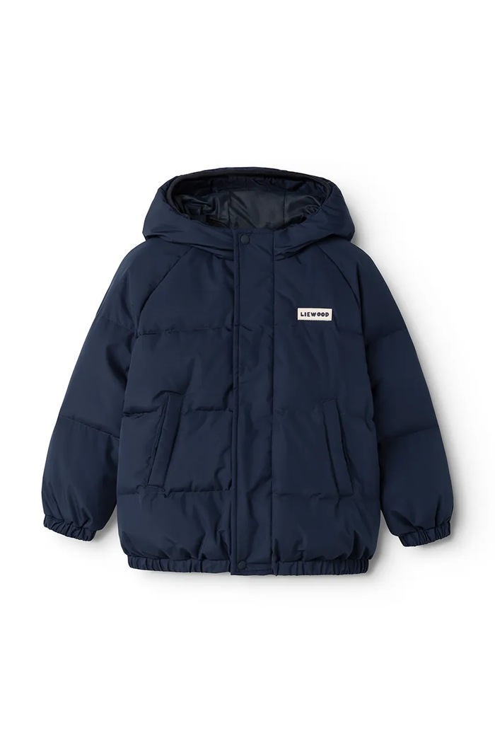 Liewood Kurtka puchowa dziecięca Adelina Down Jacket LW21043.9BY2 granatowy AW26