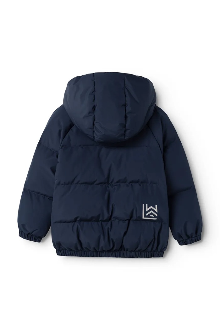 Chłopiec Liewood Kurtka puchowa dziecięca Adelina Down Jacket LW21043.9BY2 granatowy