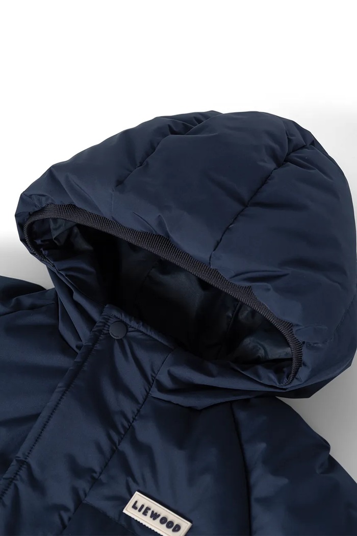 Kurtka puchowa dziecięca Adelina Down Jacket Liewood LW21043.9BY2 granatowy