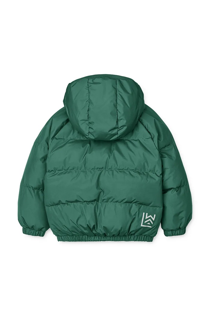 Liewood Kurtka puchowa dziecięca Adelina Down Jacket LW21043.9BY2 zielony AW26