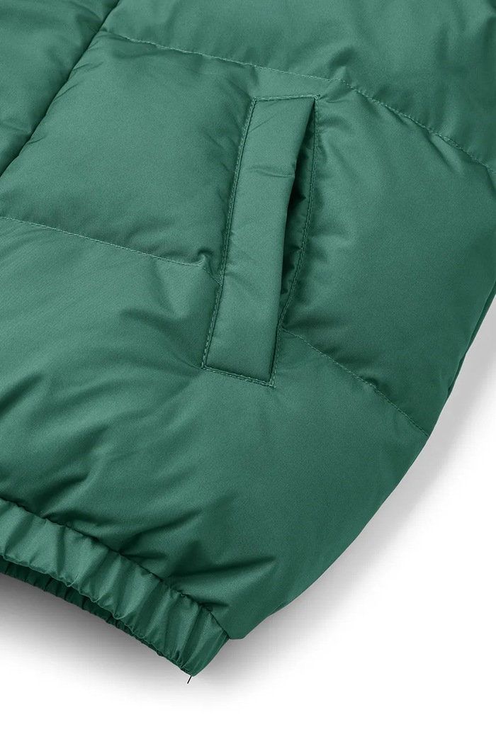 Kurtka puchowa dziecięca Adelina Down Jacket Liewood LW21043.9BY2 zielony