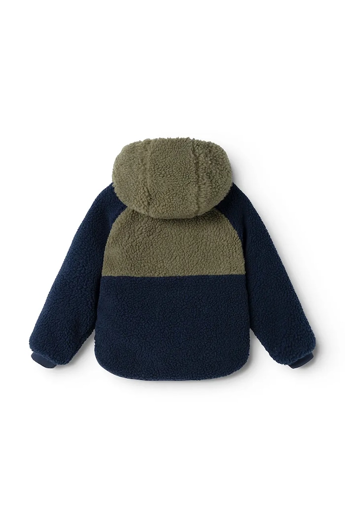 Liewood Kurtka dwustronna dziecięca Jackson Reversible Jacket LW21040.9BY2 zielony AW26