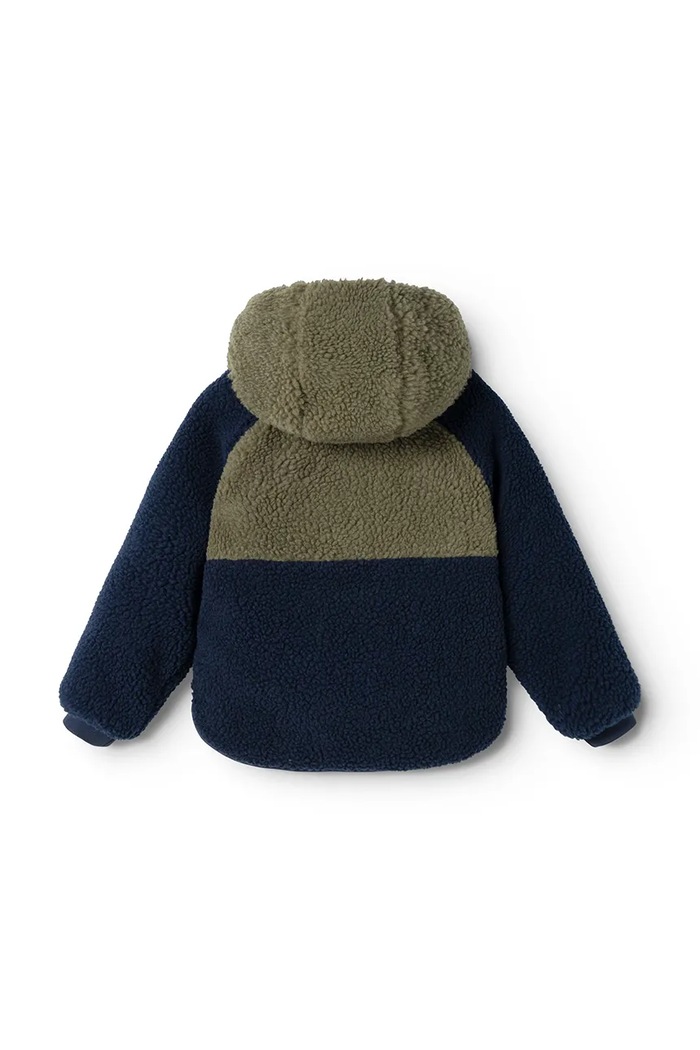 Liewood Kurtka dwustronna dziecięca Jackson Reversible Jacket LW21040.9BY2 zielony AW26