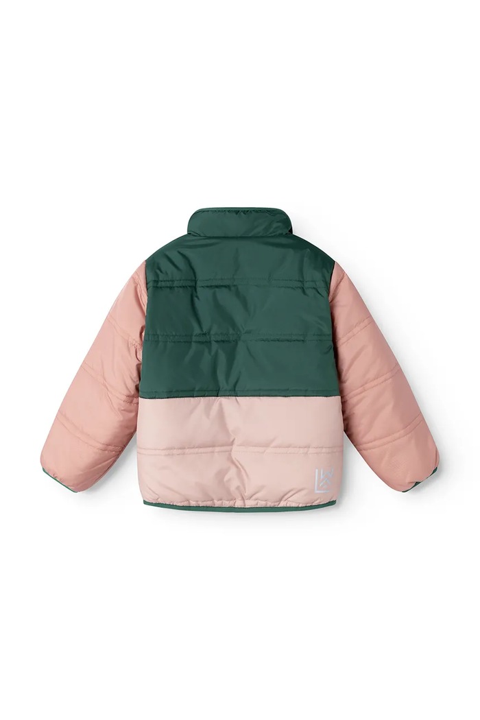 Chłopiec Liewood Kurtka dwustronna dziecięca Franka Reversible Jacket LW20890.9BY2 różowy