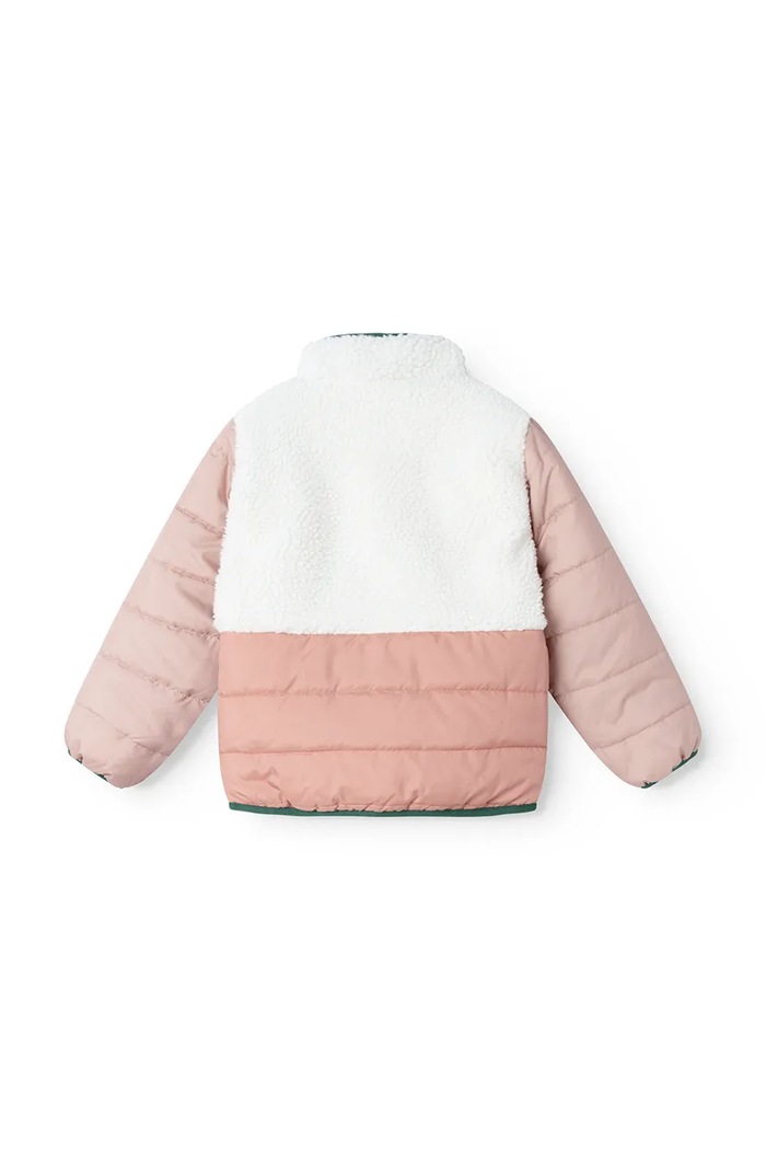 Kurtka dwustronna dziecięca Franka Reversible Jacket Liewood LW20890.9BY2 różowy