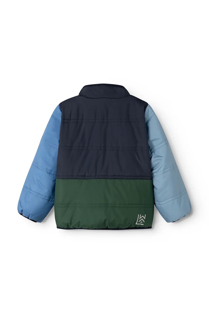 Kurtka dwustronna dziecięca Franka Reversible Jacket Liewood LW20890.9BY2 granatowy