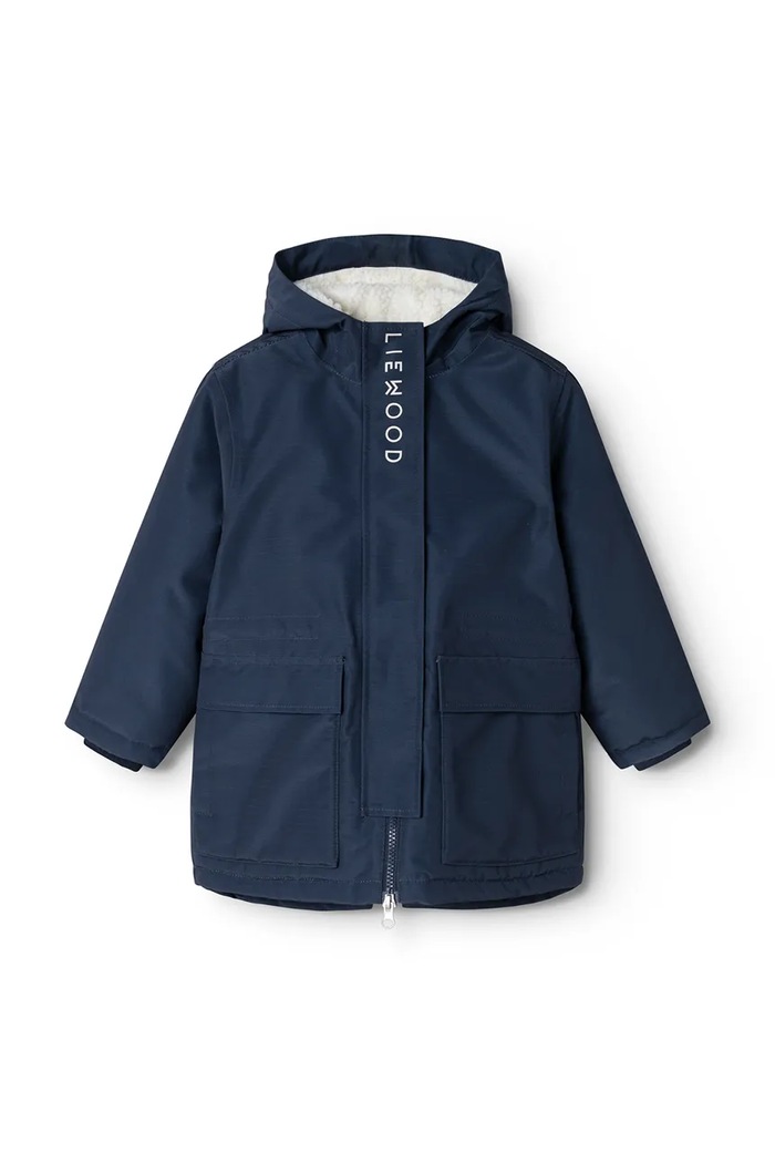 Liewood Parka dziecięca Timba Parka Jacket LW20880.9BY2 granatowy AW26