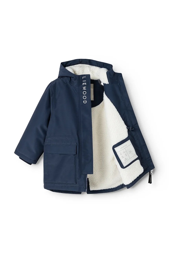 Parka dziecięca Timba Parka Jacket Liewood LW20880.9BY2 granatowy