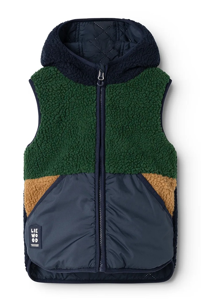 Liewood Bezrękawnik dwustronny dziecięcy Diana Reversible Vest LW20046.9BY2 multicolor AW26