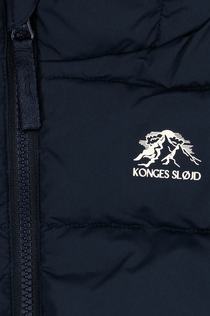 Konges Sløjd Kurtka dziecięca ALPI JACKET GRS KS105878.9BY2 granatowy AW26