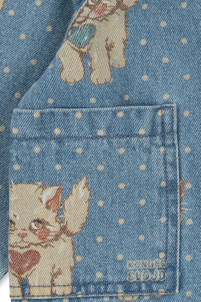 Konges Sløjd Jakna za djecu od pamuka MAGOT COLLAR JACKET GOTS KS106126.9BY2