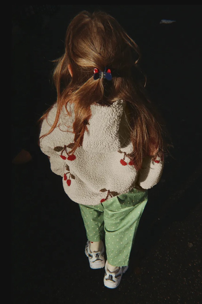 Konges Sløjd Jakna za djecu JODY TEDDY HOODIE GRS KS106048.9BY2